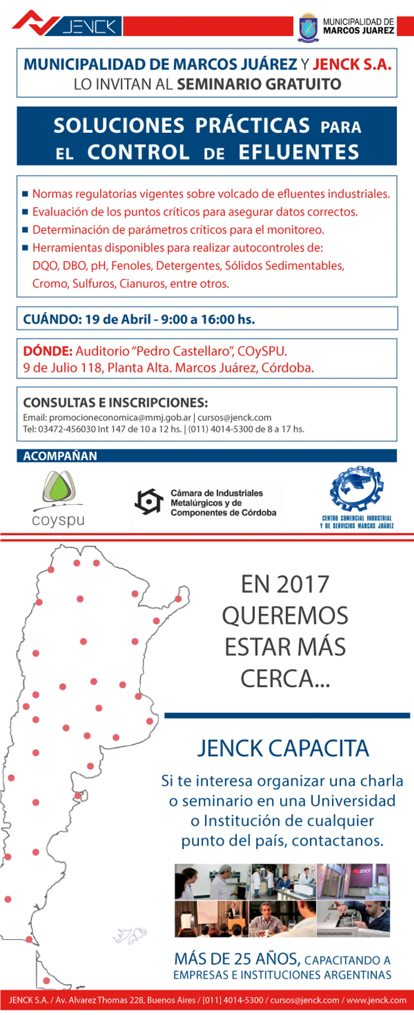 Soluciones Prácticas para el Control de Efluentes en Marcos Juarez