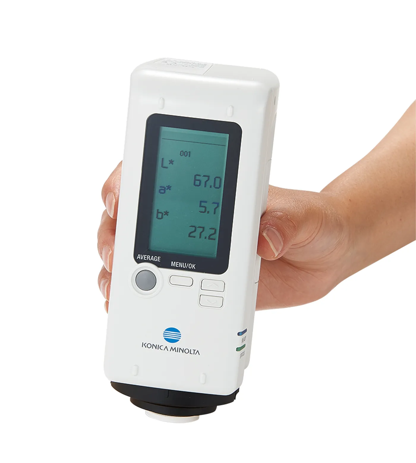 Control del color en leche en polvo