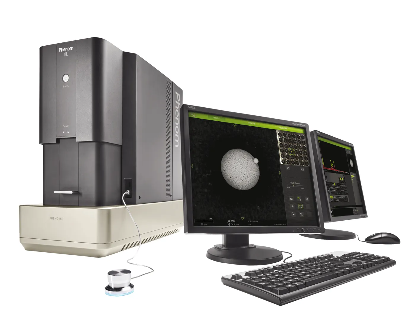 Phenom XL: Sistema integral de toma de imágenes y análisis por rayos X