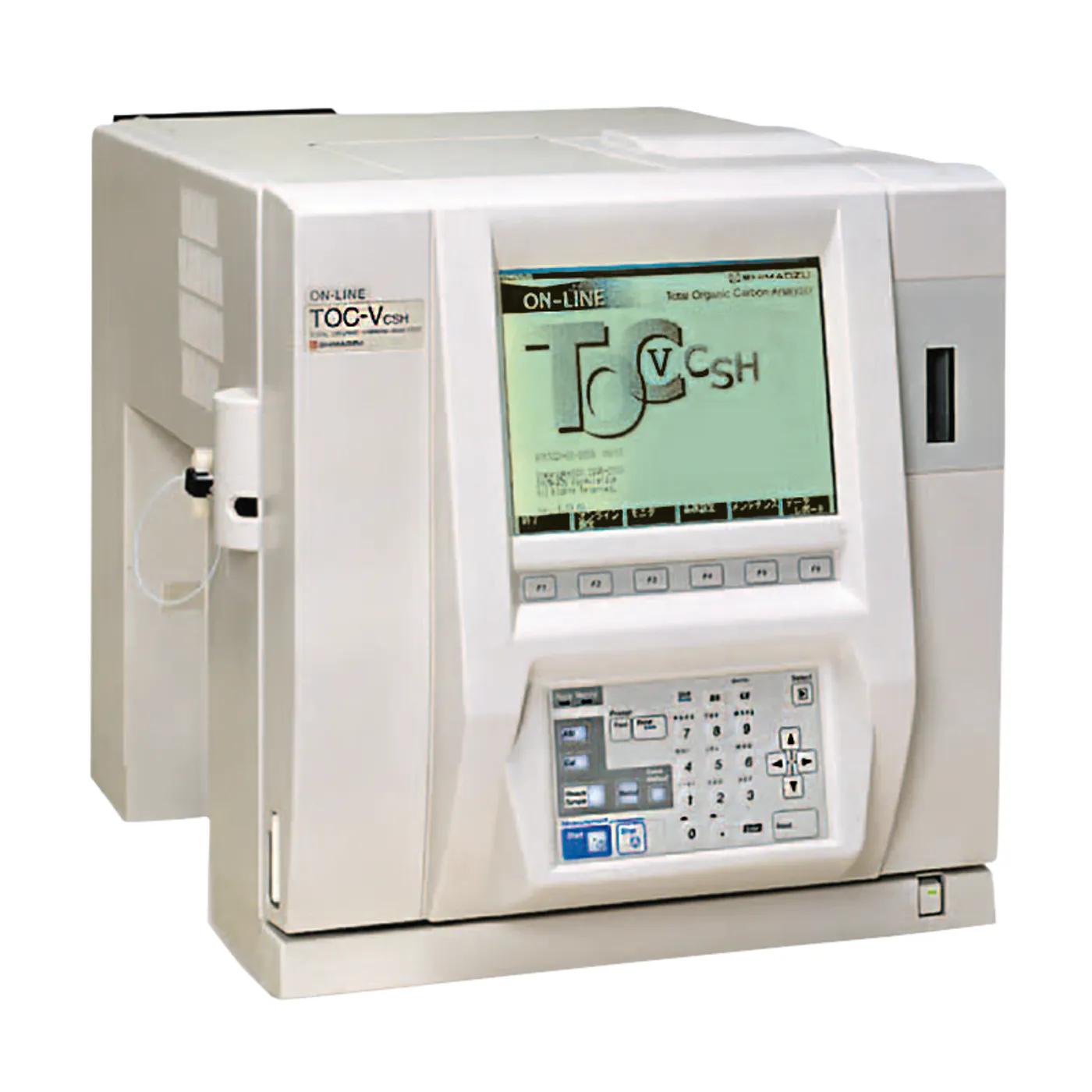 Medición de Carbono Orgánico Total en ácido cloroisocianúrico usando el TOC-VCSH