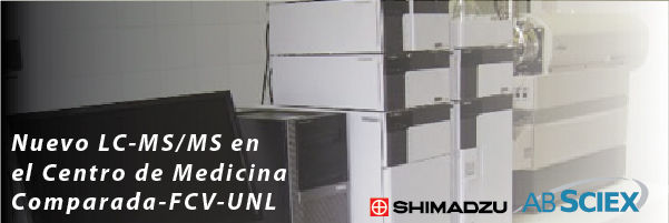 El Centro de Medicina Comparada de la UNL pone en marcha su primer LC-MS/MS