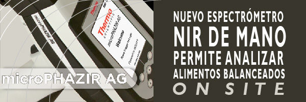 Nuevo Espectrómetro NIR de mano permite analizar alimentos balanceados “Onsite”