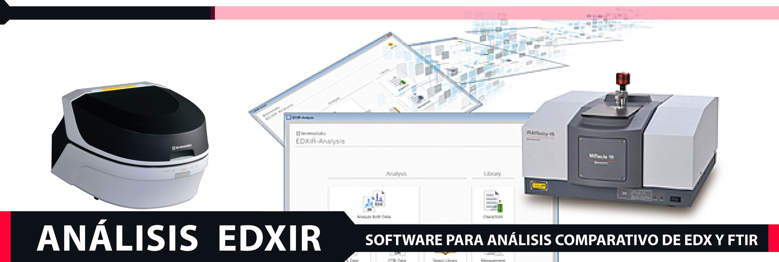 Nuevo software para análisis integrado EDX-IR