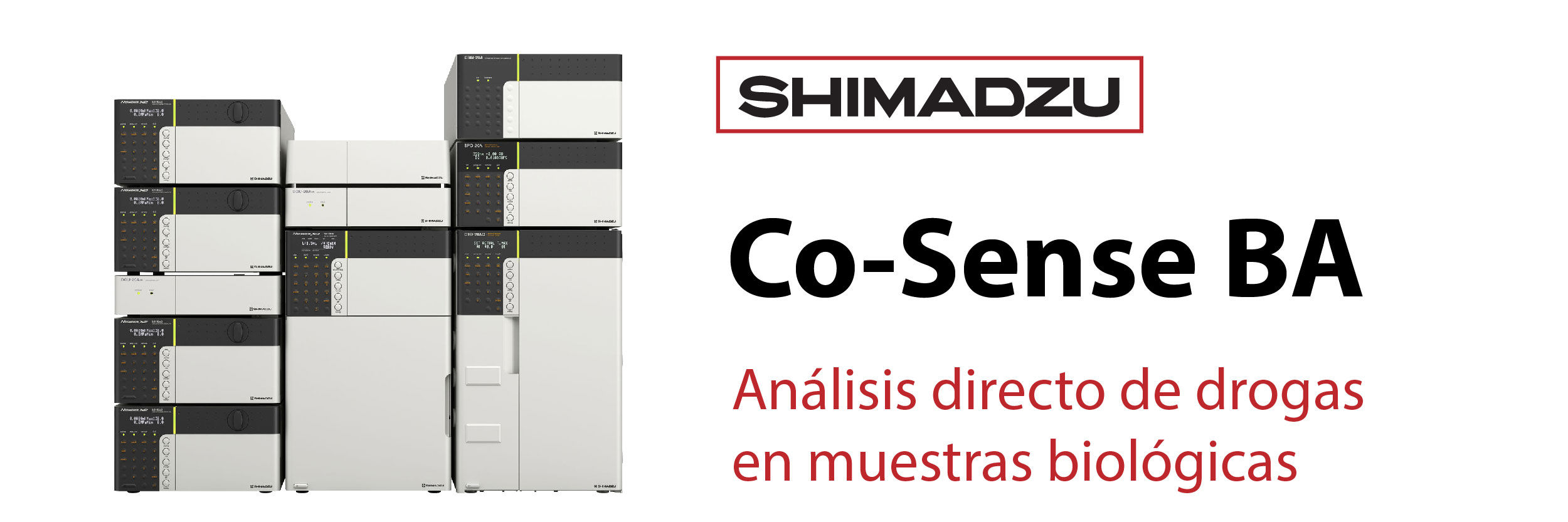 Análisis directo de drogas en muestras biológicas con el Shimadzu Co-Sense BA