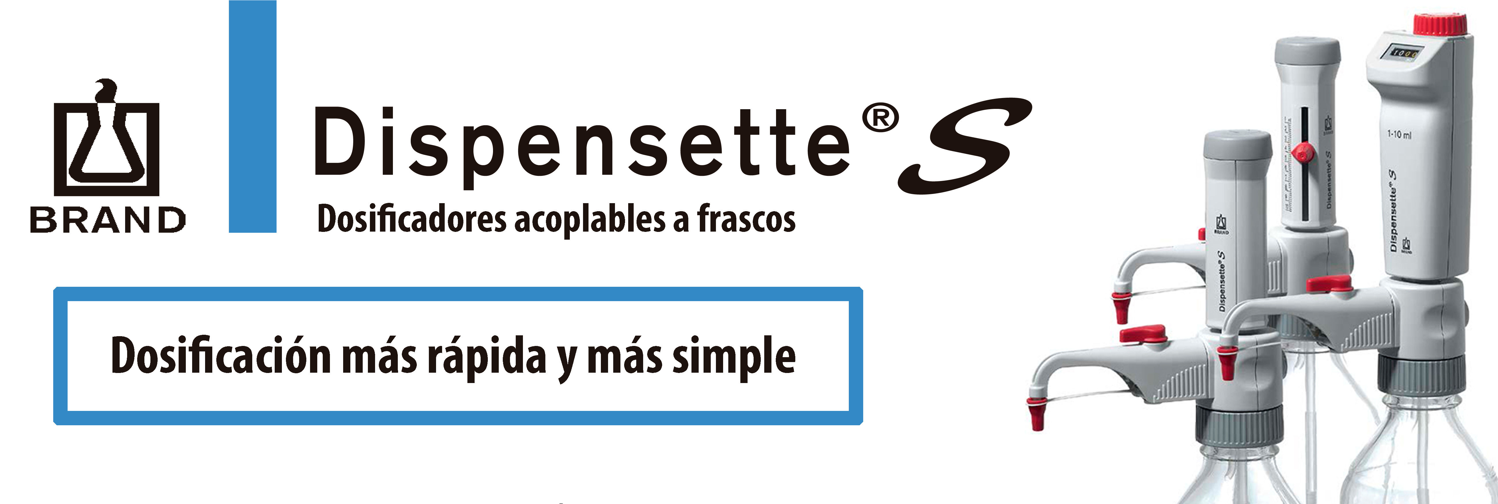 Dispensette S: Dosificación más fácil y rápida