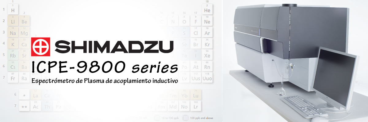 Shimadzu lanza la serie ICPE-9800