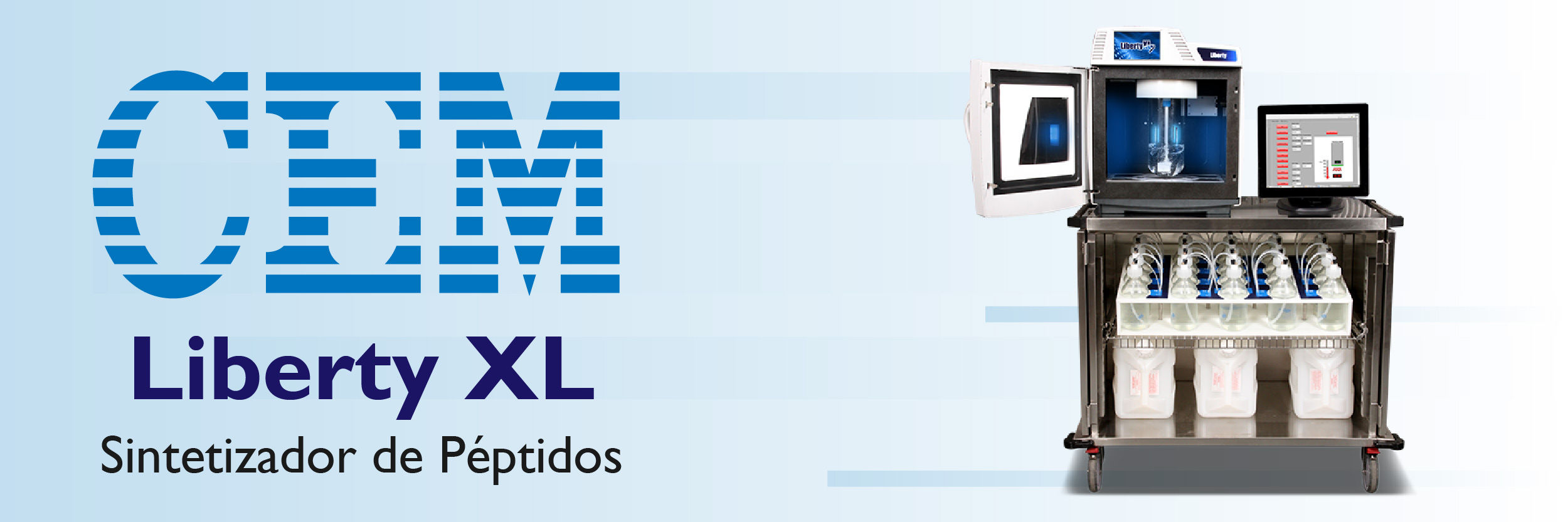 Nuevo Sintetizador de Péptidos Liberty XL