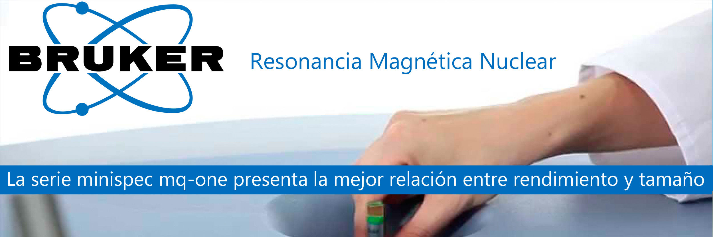 Descubra más posibilidades en RMN-DT con la serie mq-one de Bruker