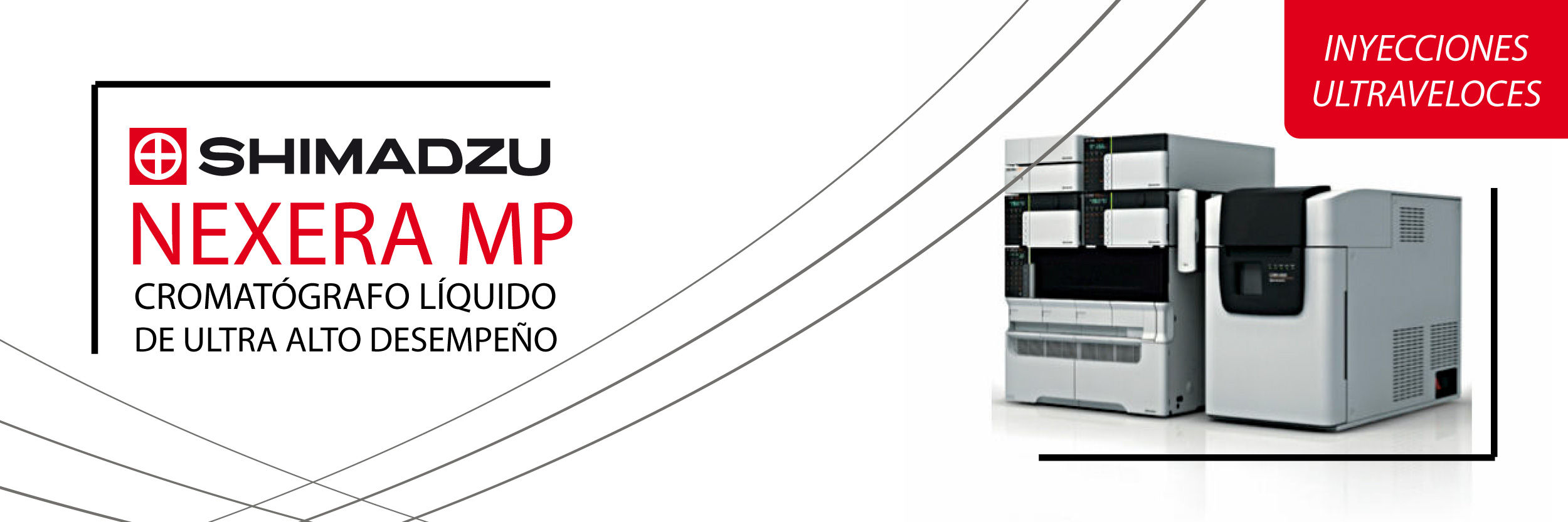 Nexera MP: Inyecciones ultraveloces y hasta 2304 muestras en forma continua