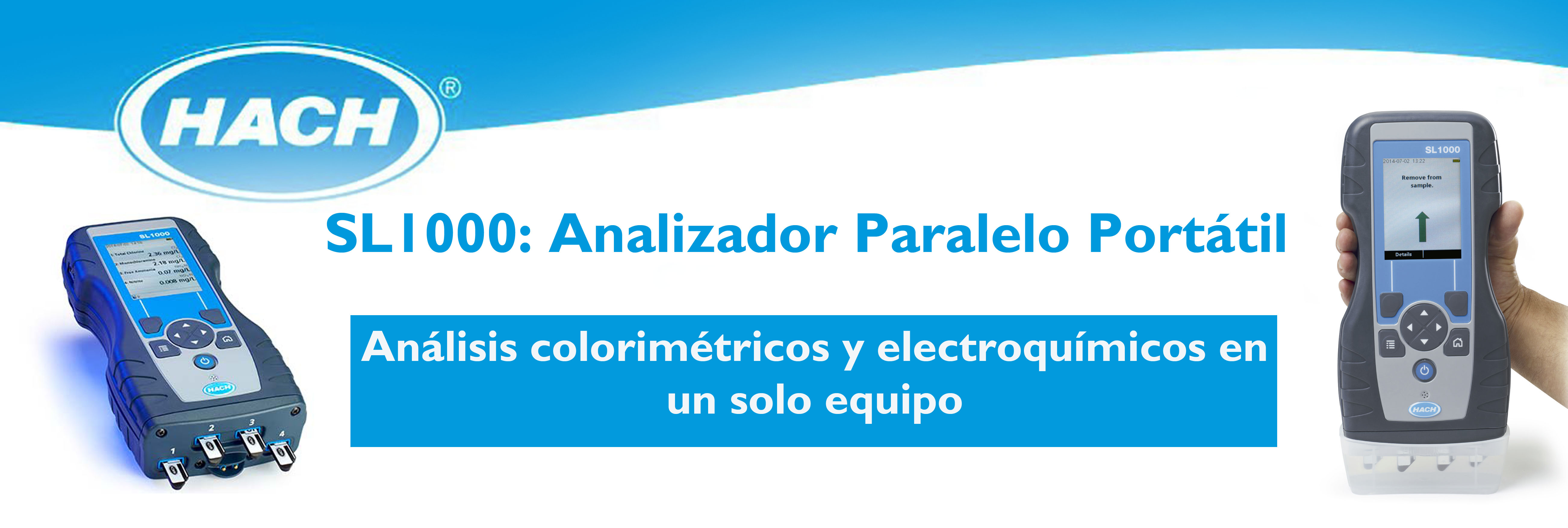 Hach SL1000: Análisis colorimétricos y electroquímicos en un solo equipo